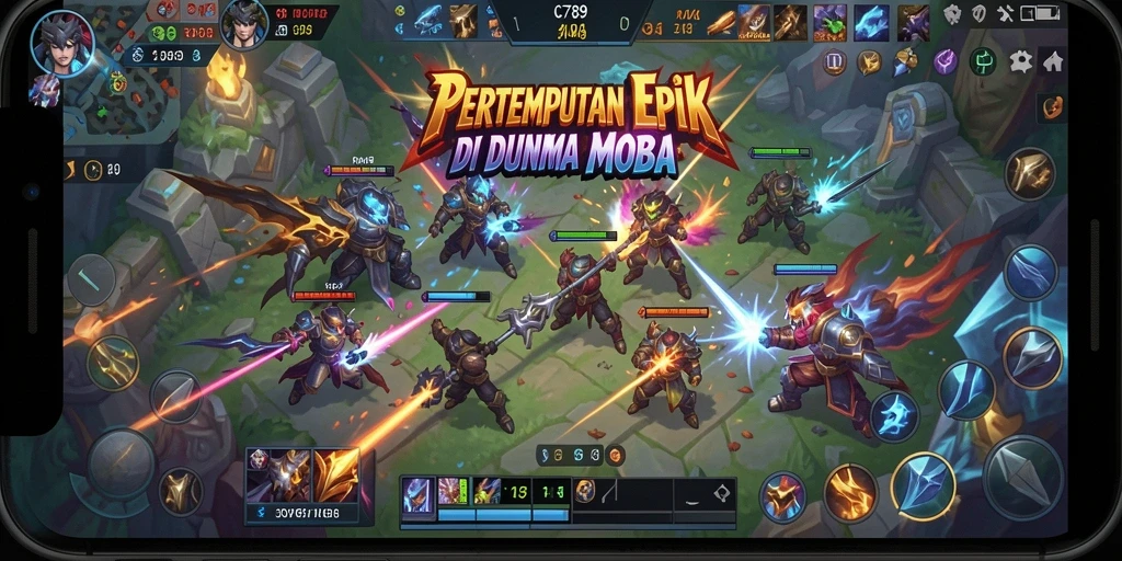 Tampilan gameplay C789 yang intens dan seru saat pertempuran.