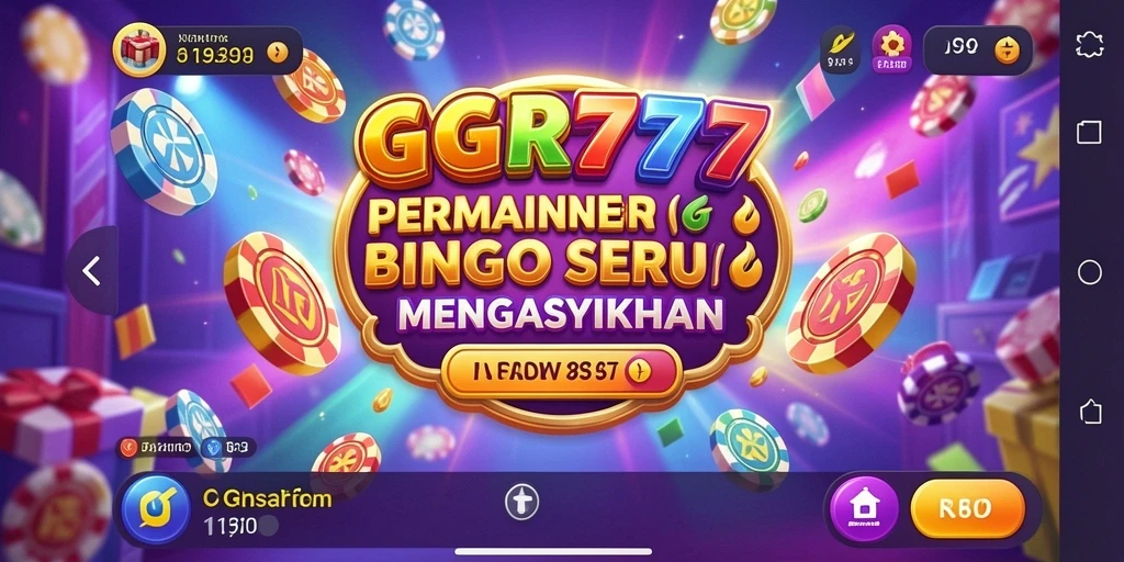 Tampilan gameplay seru GGR777 dengan antarmuka yang menarik.