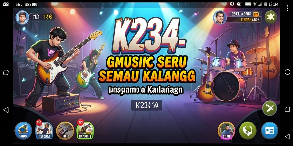 Tampilan gameplay seru K234 yang mengajak pemain beraksi.