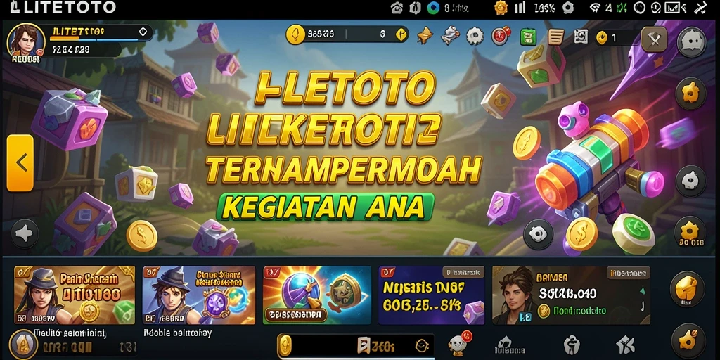 Tampilan utama LITETOTO dengan fitur utilitas yang beragam.