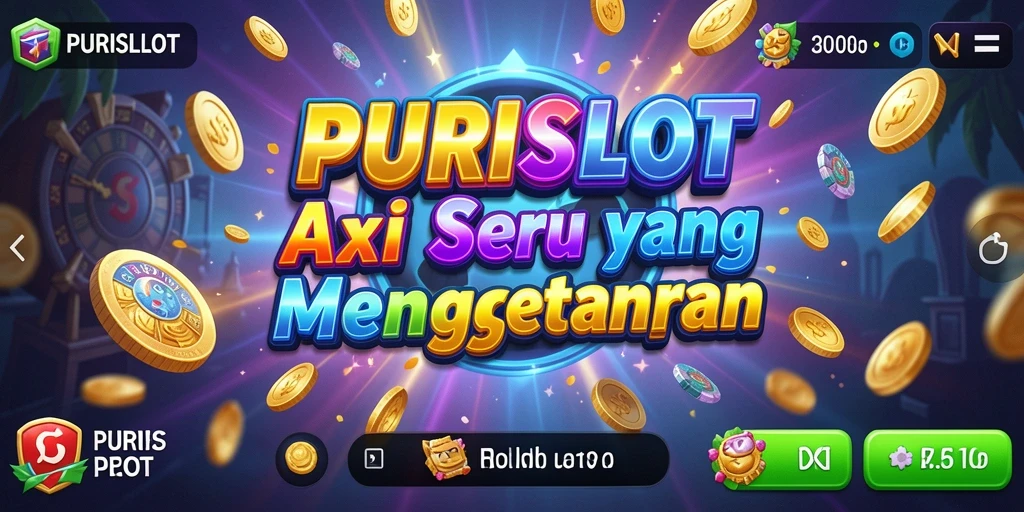 Tangkapan layar menampilkan aksi seru gameplay PURISLOT yang mendebarkan.