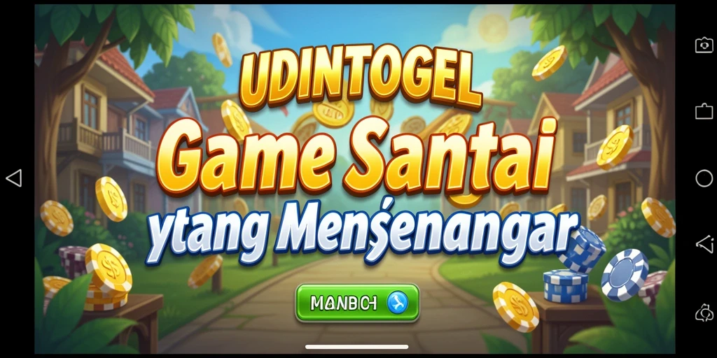 Tampilan gameplay <strong>UDINTOGEL</strong> yang menarik dan penuh warna.