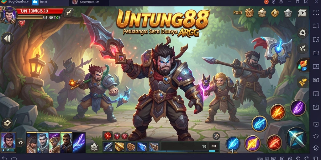 Tampilan menakjubkan dari gameplay UNTUNG88 yang memikat.